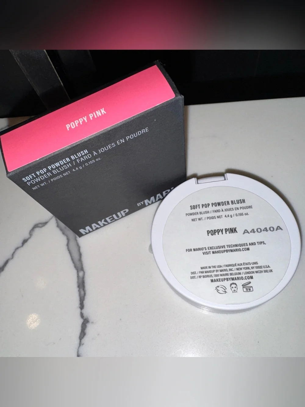 Makeup by Mario Soft Pop Powder Blush – Poppy Pink